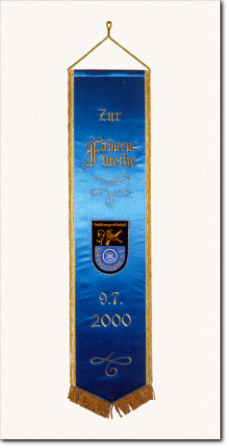 Fahnenschleife Fahnenweihe