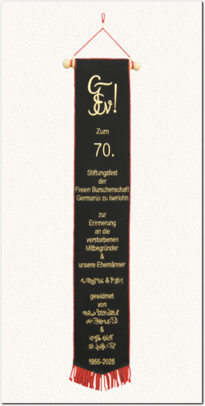 Fahnenschleife/ Ehrenband 